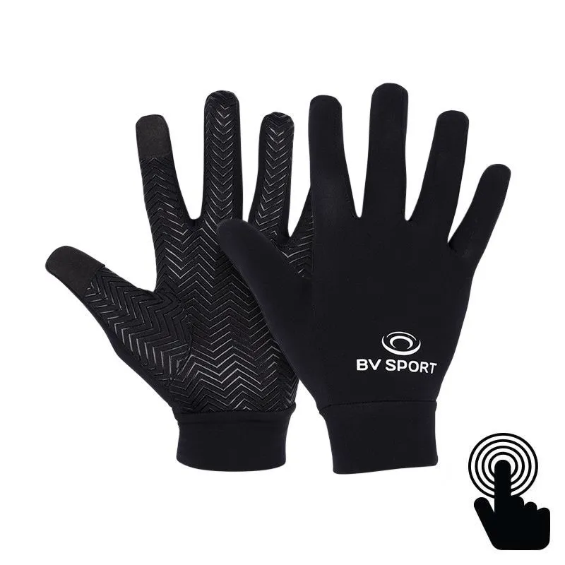 Guantes de running BV sport Light Run V2 (Negro)