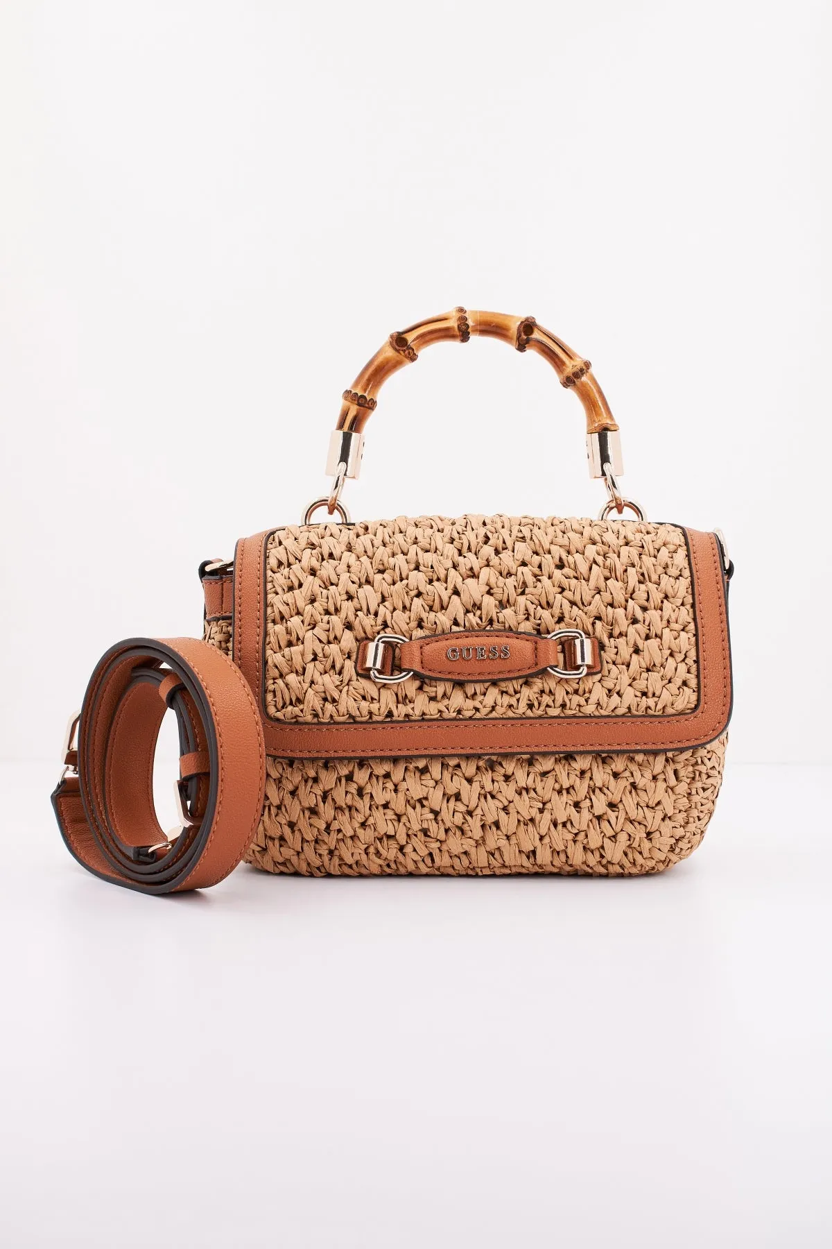 GUESS SIRIA TOP HANDLE FLAP