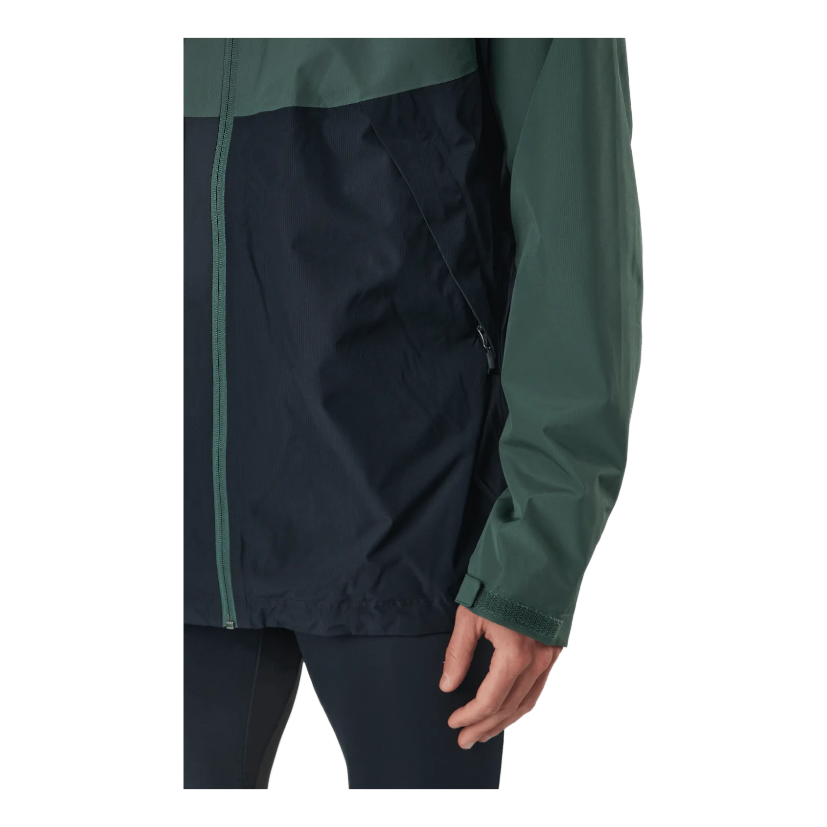 Haglöfs Mila Rain Jacket Fjell Green/true Black