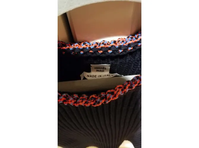 Hermès Prendas de punto Azul marino 