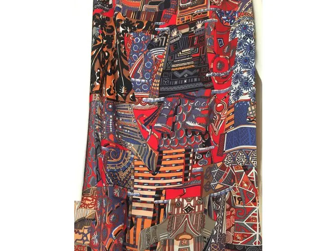 Hermès VOYAGE en ÉTOFFES Multicolor 