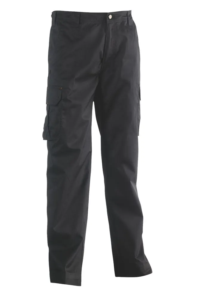 Herock Thor, pantalón de trabajo, negro (cintura 30