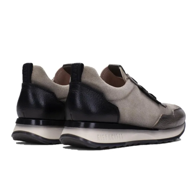 HISPANITAS Kate HI222382 Azul y Taupe Deportivo elásticos mujer