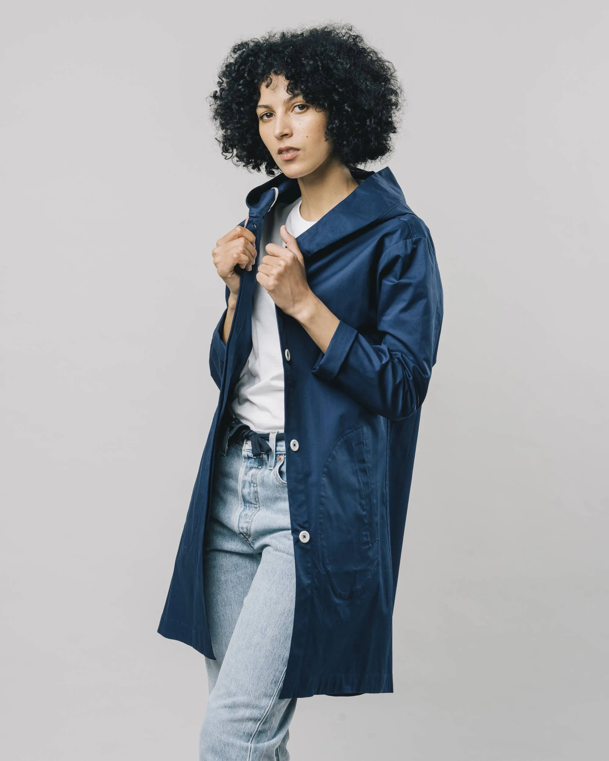 Hooded Parka Blue