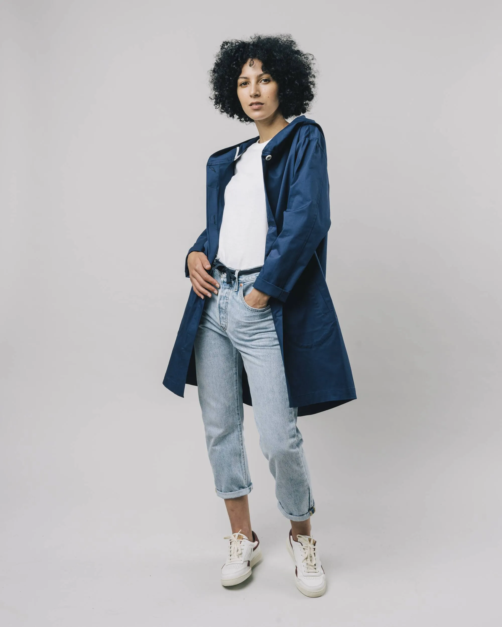 Hooded Parka Blue