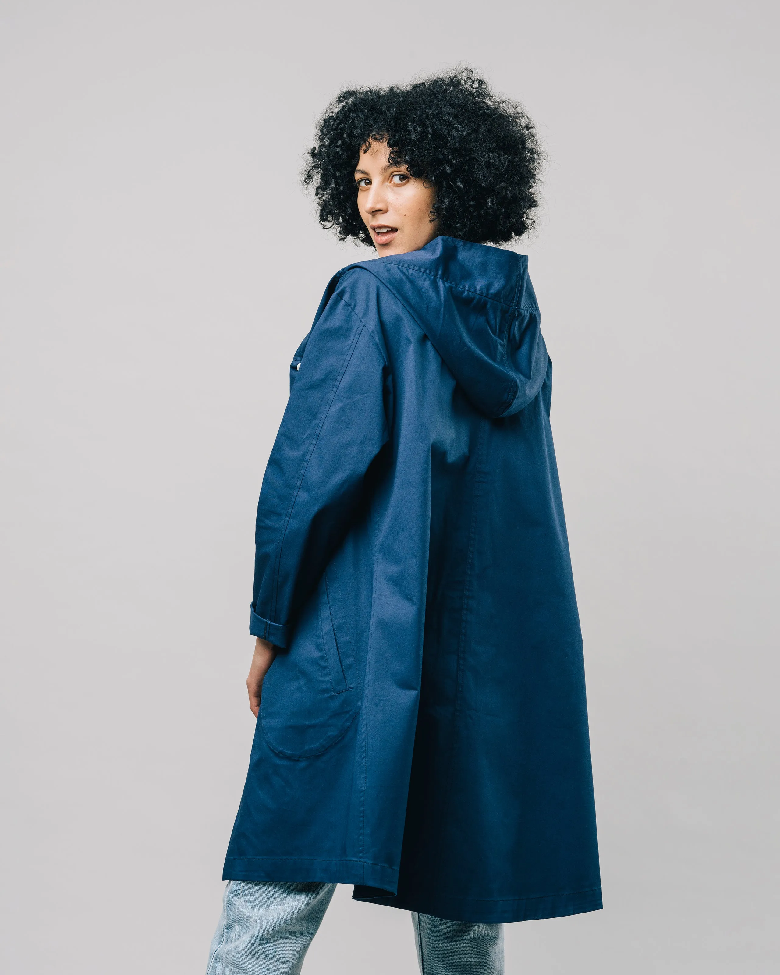 Hooded Parka Blue