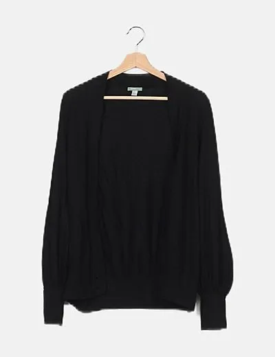 Hoss Intropia Chaqueta tricot negra