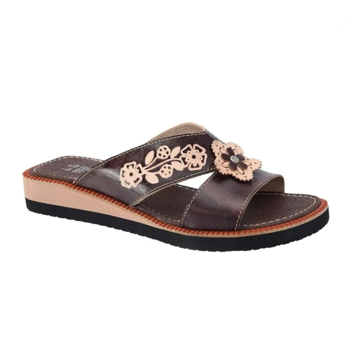 HUARACHES ARTESANALES DE PIEL PARA MUJER IMP35134