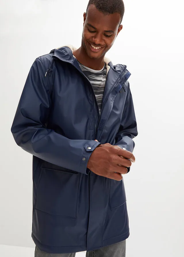 Impermeable Azul marino