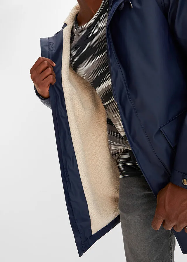 Impermeable Azul marino