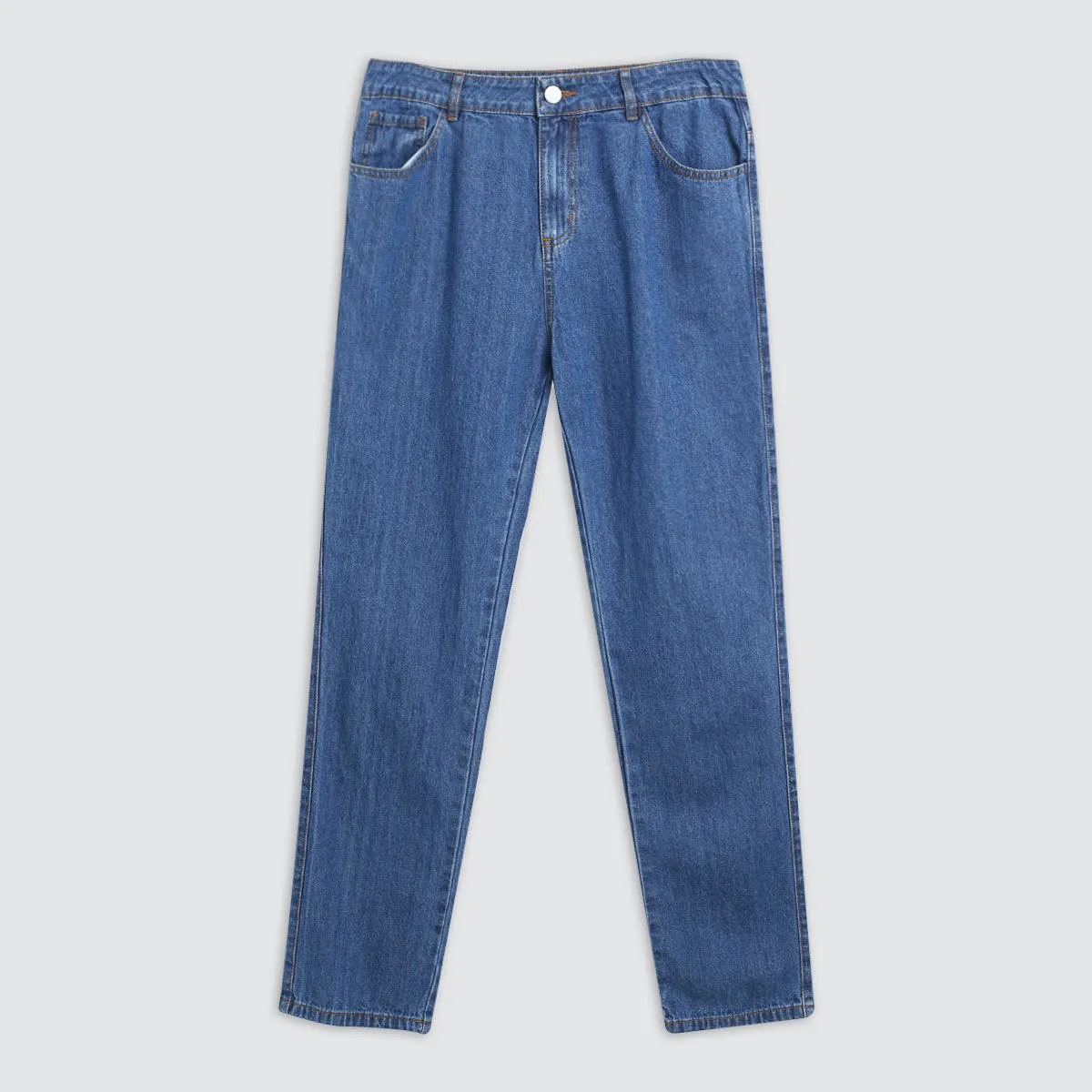 Jean Para Hombre Azul Medio