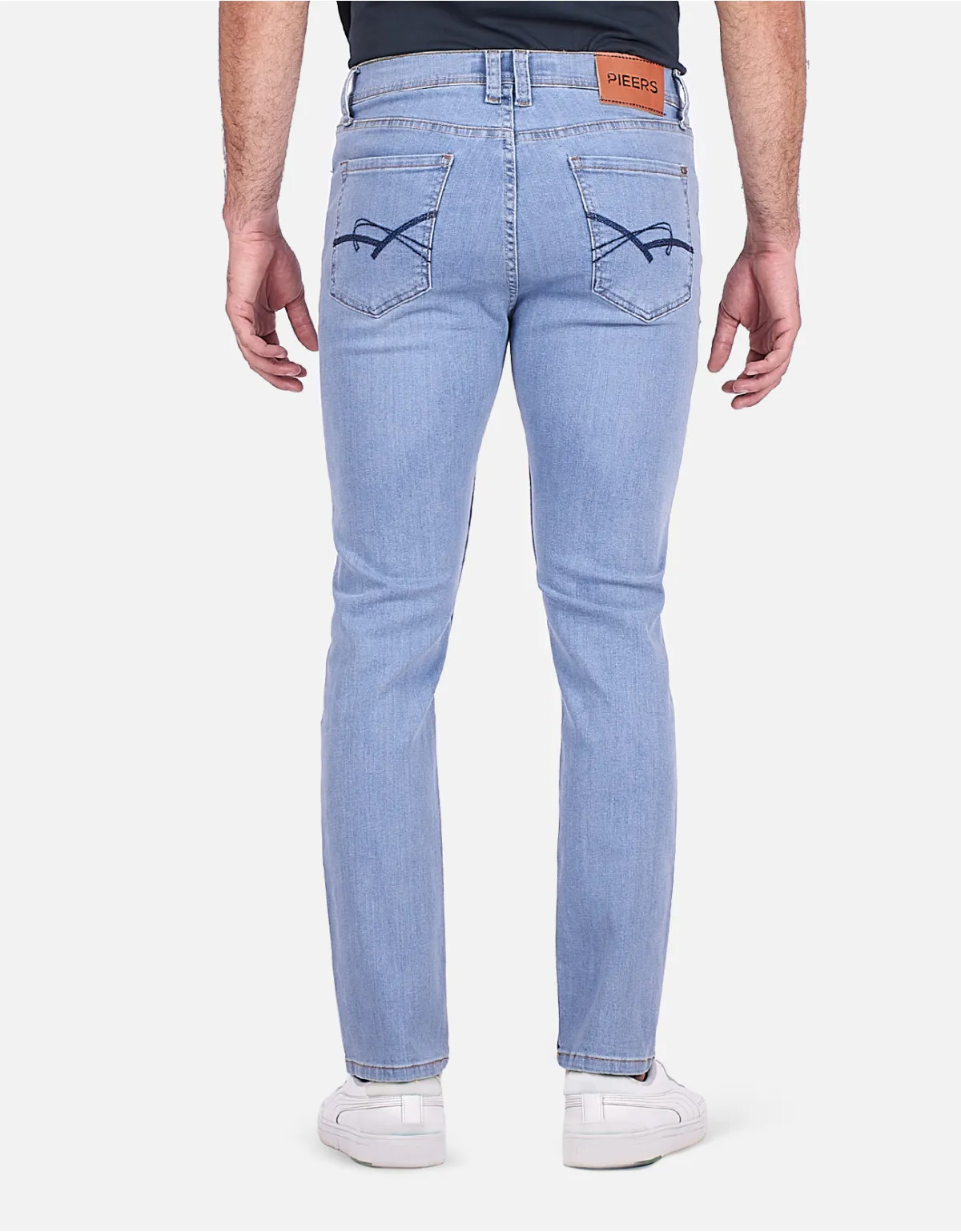 Jean slim fit amarillo