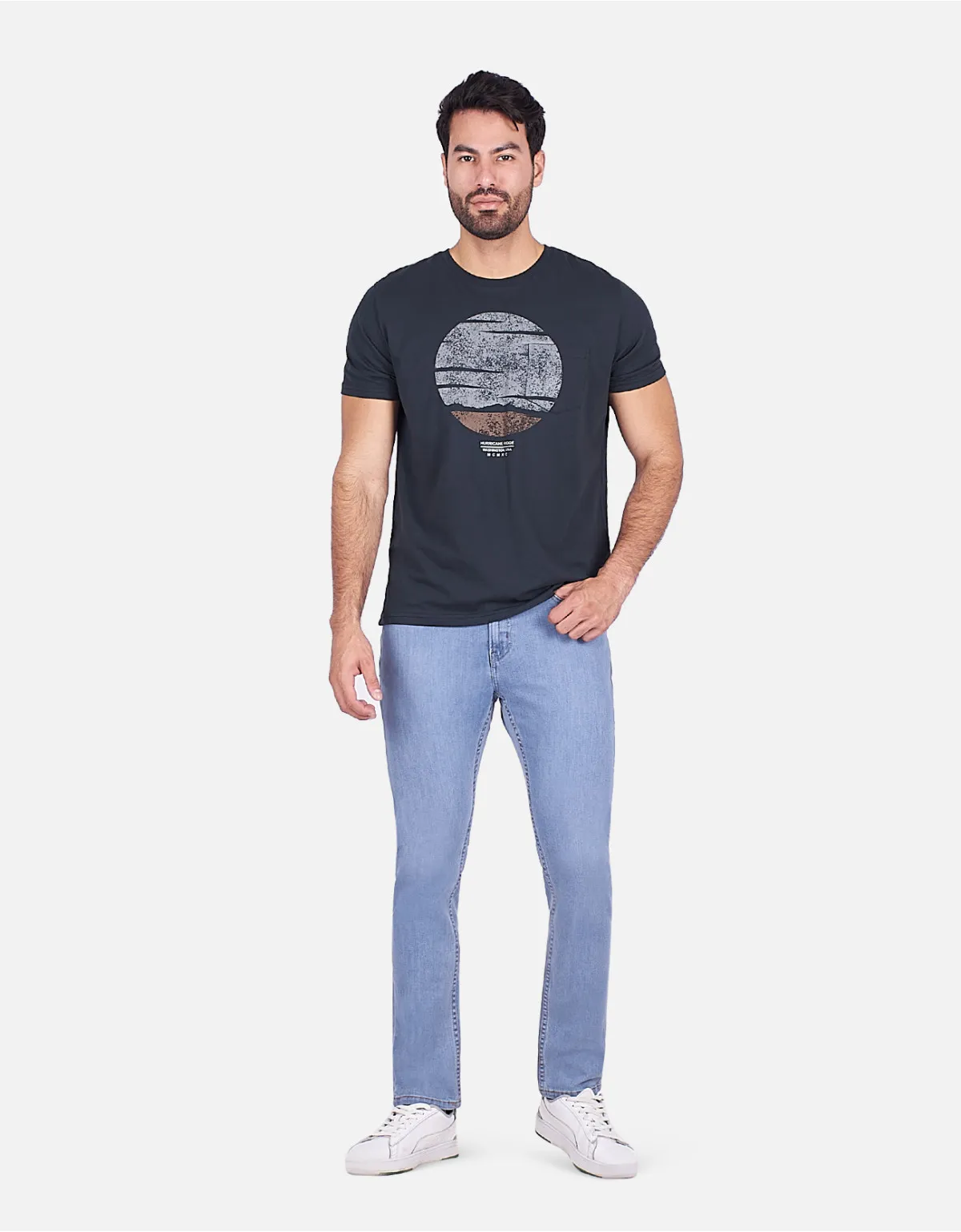 Jean slim fit amarillo