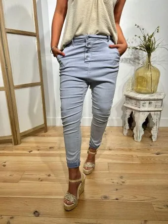 Jeans Baggy DASSEL Celeste