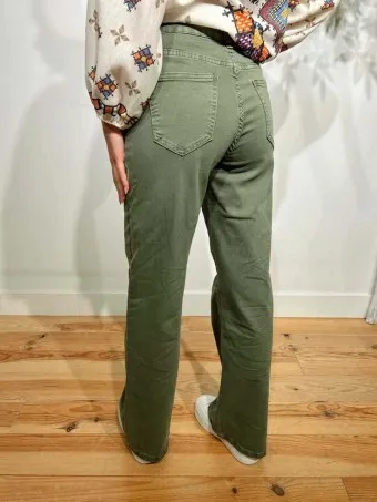 Jeans Straight HAUTE Khaki