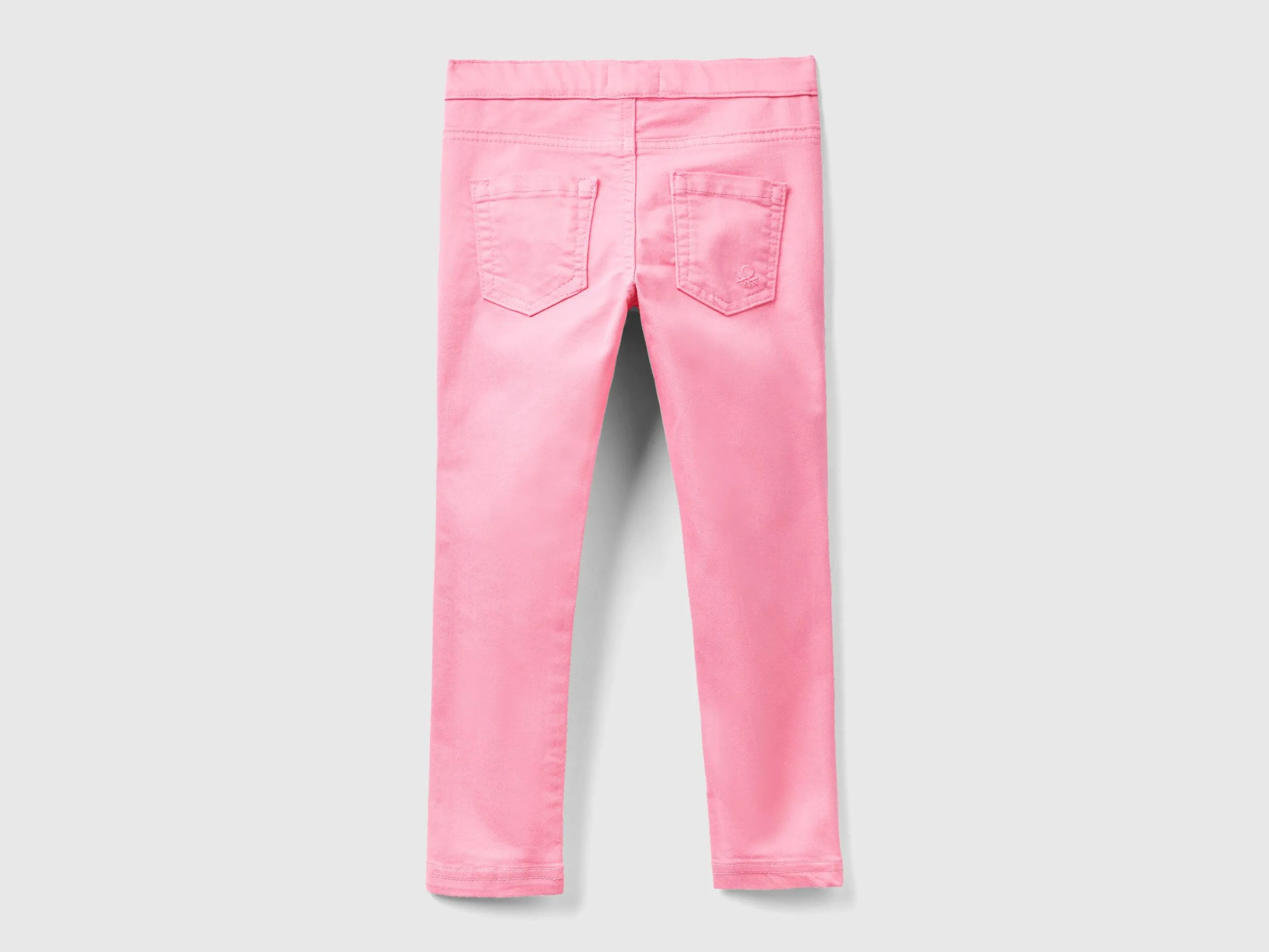 Jeggings de algodón mixto elástico
