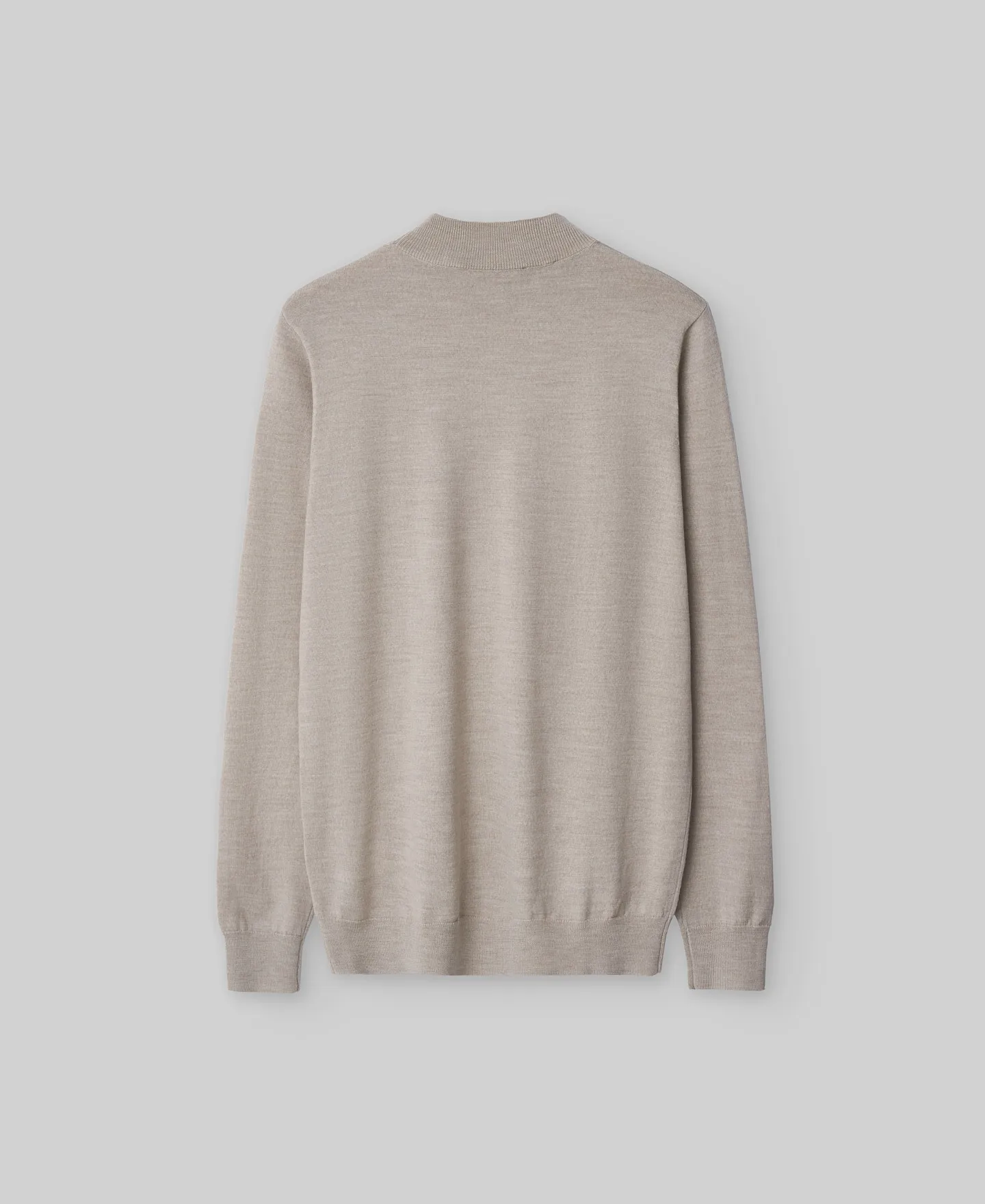 Jersey cuello perkins lana merino hombre