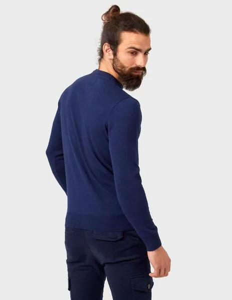 JERSEY PUNTO AZUL MARINO
