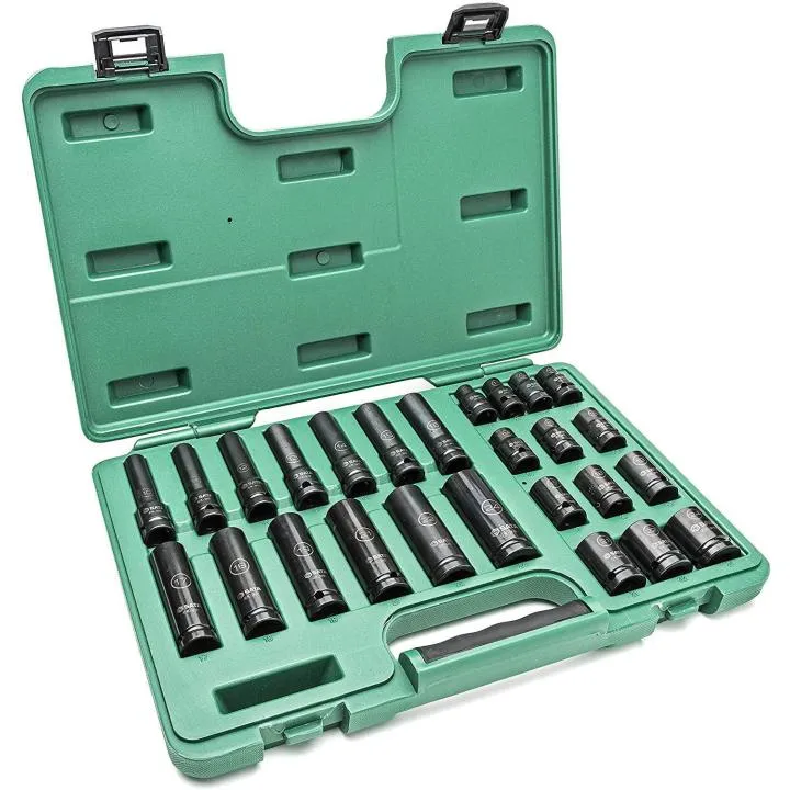 Juego Copas de Impacto de Pared Delgada 1/2" 26pz