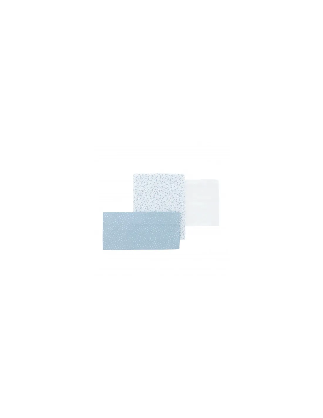 Juego de sabanas para cuna 60 cm Forest azul de Cambrass