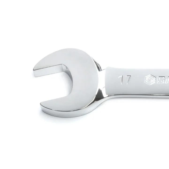 JUEGO LLAVE COMBINADA CORTA (ESPEJO) ESTUCHE 7PZ 10  19MM