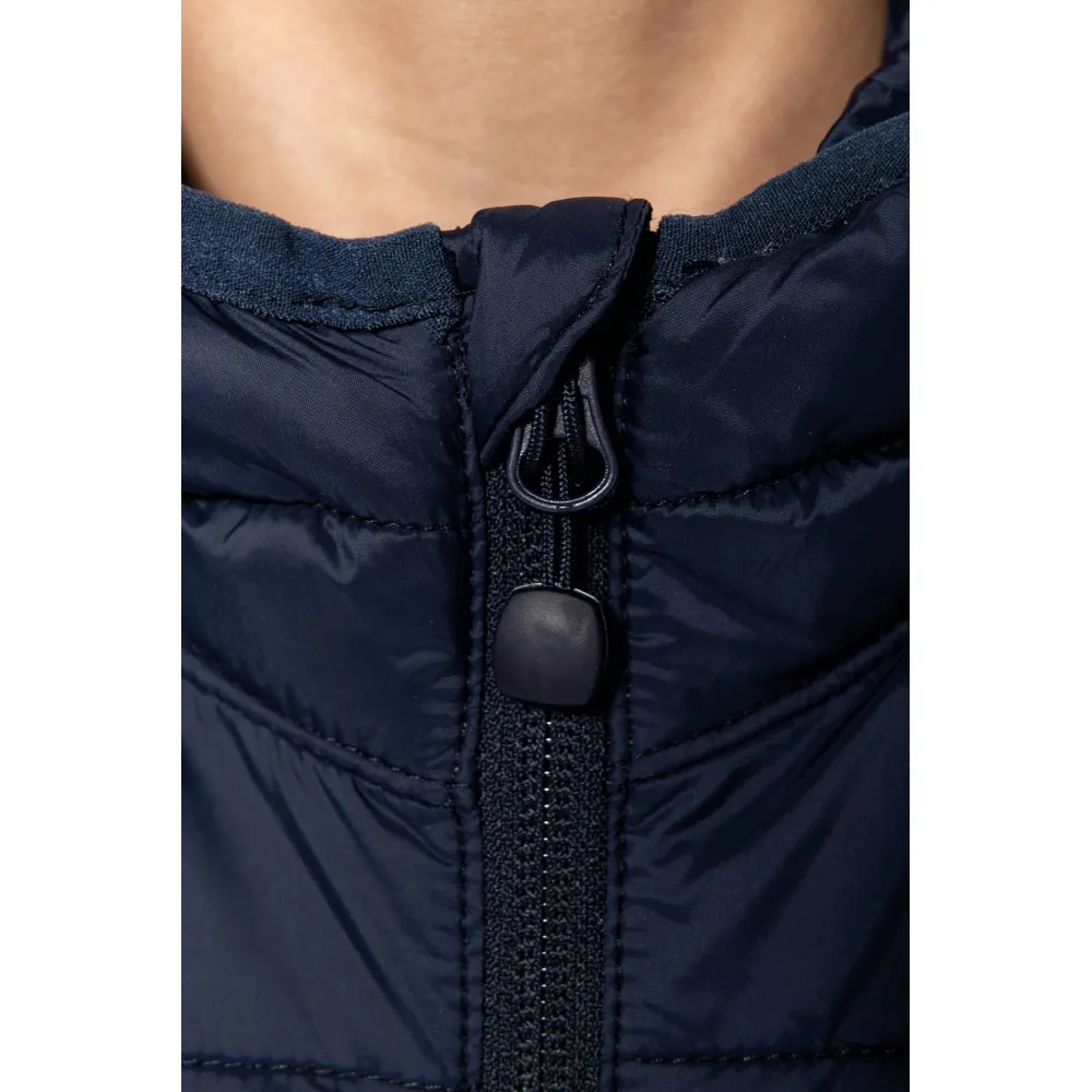 K6112CHAQUETA ACOLCHADA Y LIGERA CON CAPUCHA NIÑOS