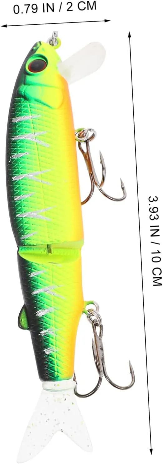 Kisangel Cebo Artificial De Pesca 3D Simulación De Forma De con Flotante ñuelo De Caza para Lago y Estanque Color Ideal para Lub