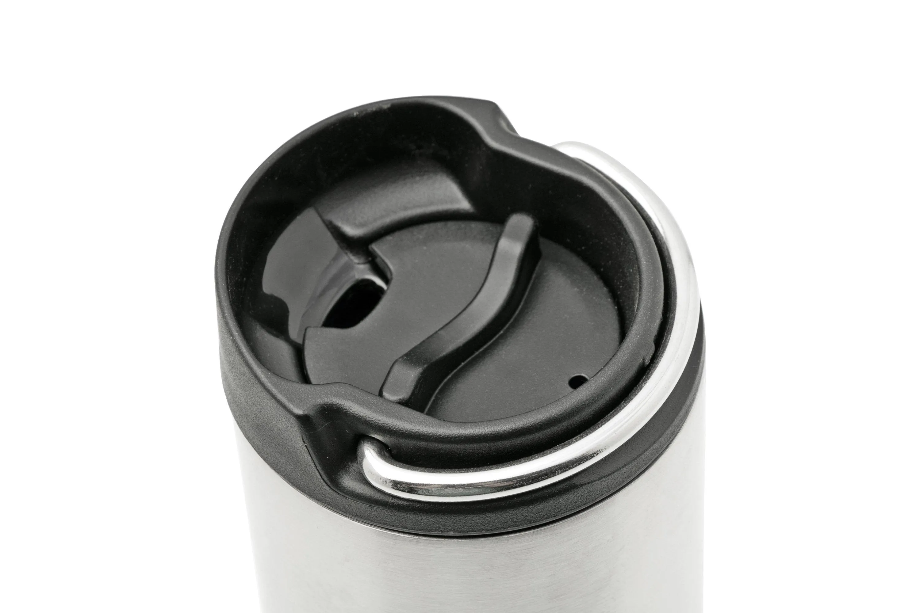 KLEAN KANTEEN INSULATED TKWIDE 590 ML (CAFé CAP)  BRUSHED STAINLESS