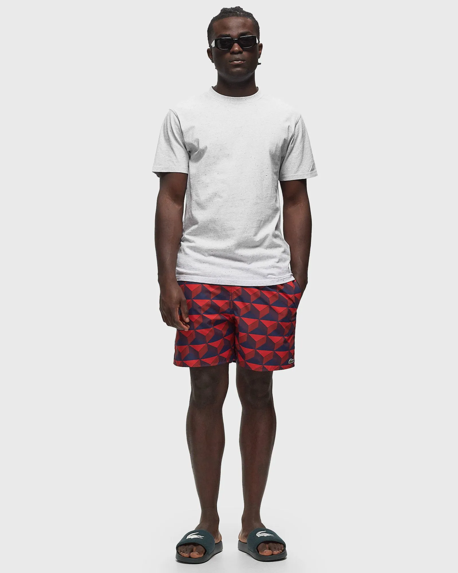 Lacoste PATTERNED SWIM TRUNKS
