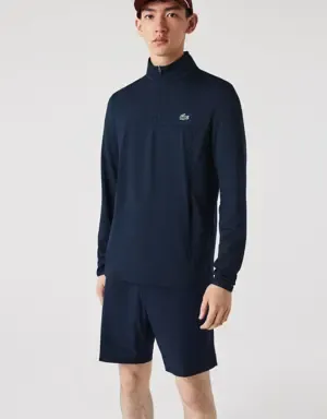 Lacoste Sudadera de hombre de cuello con cremallera elástico Lacoste SPORT