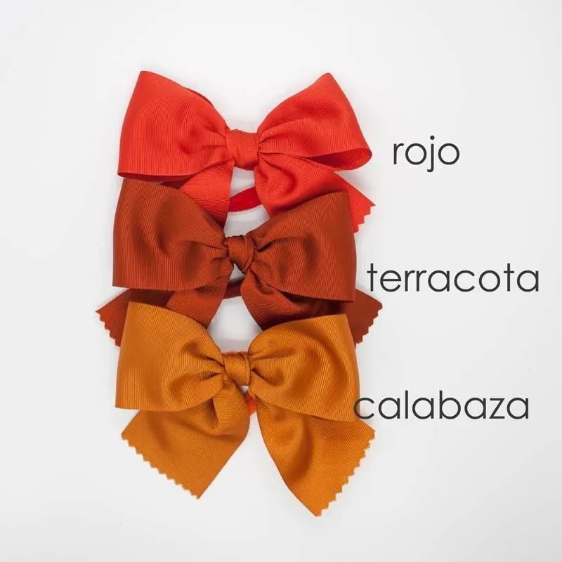 Lazo grosgrain rojo