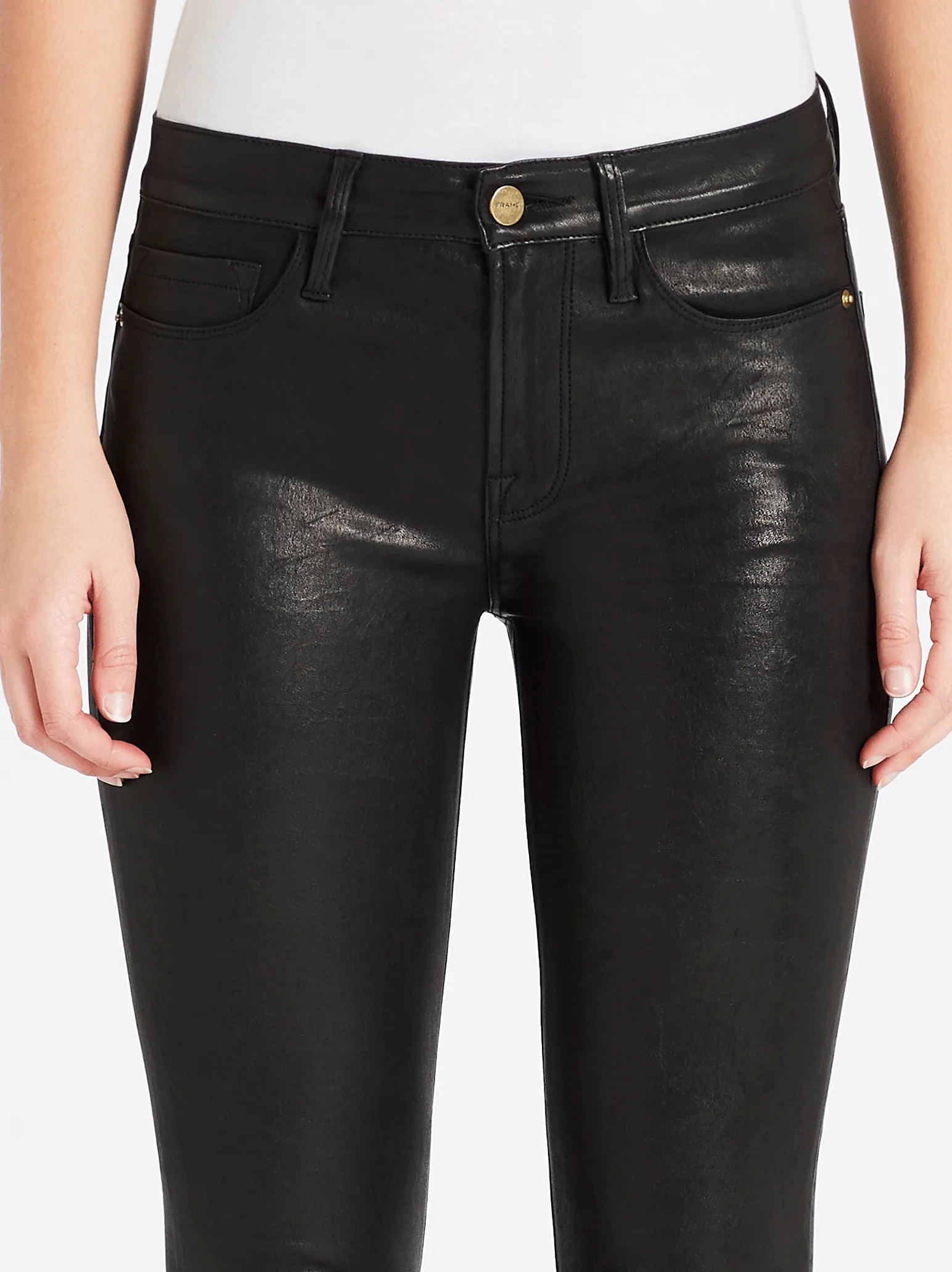 Le Skinny Leather Pant
