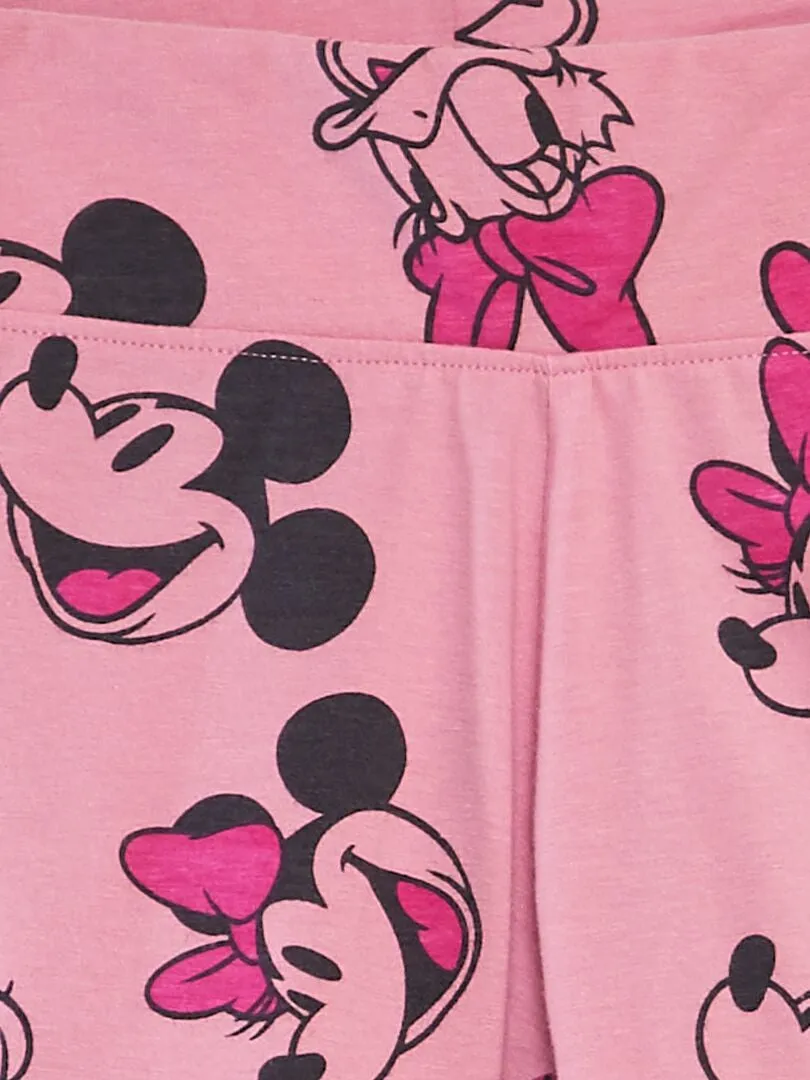 LEGGING CORTO DE PUNTO 'MINNIE' 'DISNEY'  ROSA
