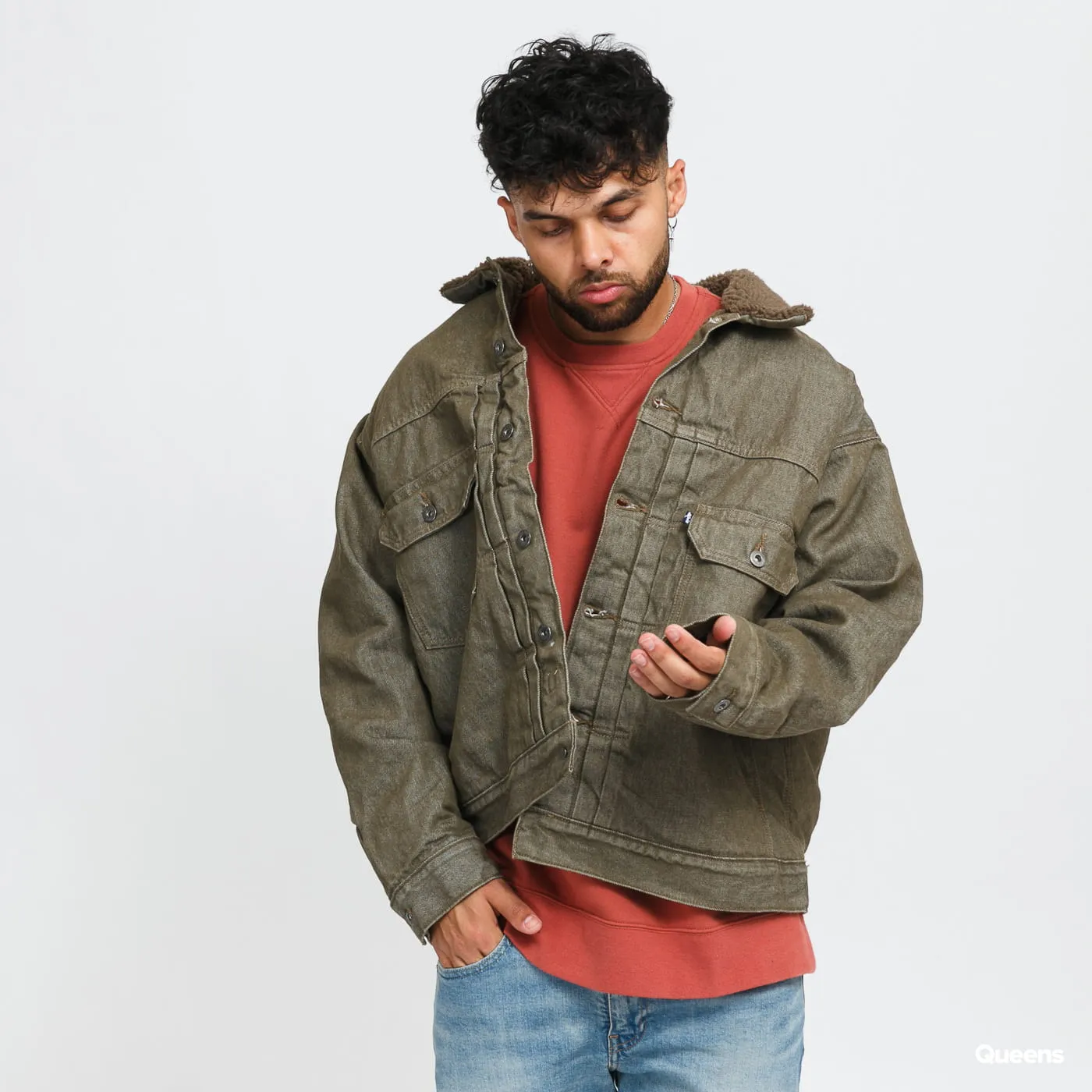 Levi's LMC Oversized Type II lmc moss