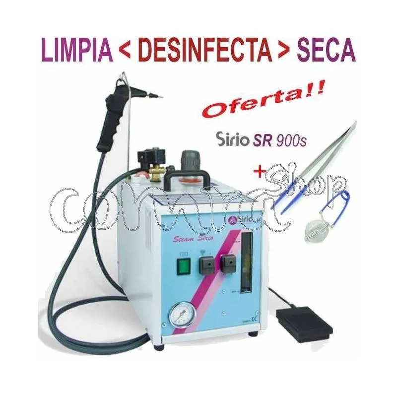 Limpieza a Vapor Sirio SR900s
