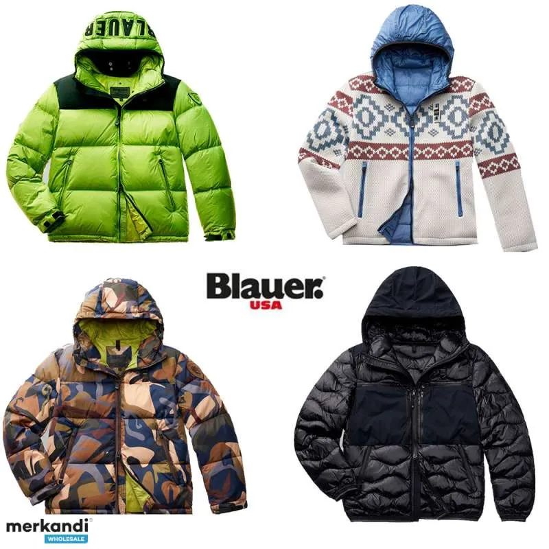 LOTE DE 50 CHAQUETAS DE BLAUER DE GEOX MUJER Y HOMBRE, TEMPORADA OTOñOINVIERNO