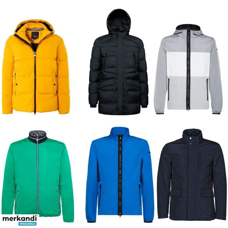 LOTE DE 50 CHAQUETAS DE BLAUER DE GEOX MUJER Y HOMBRE, TEMPORADA OTOñOINVIERNO