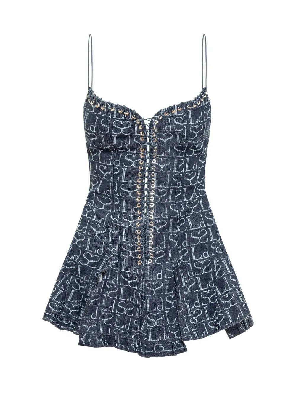 LUDOVIC DE SAINT SERNIN Cleavage Mini Dress