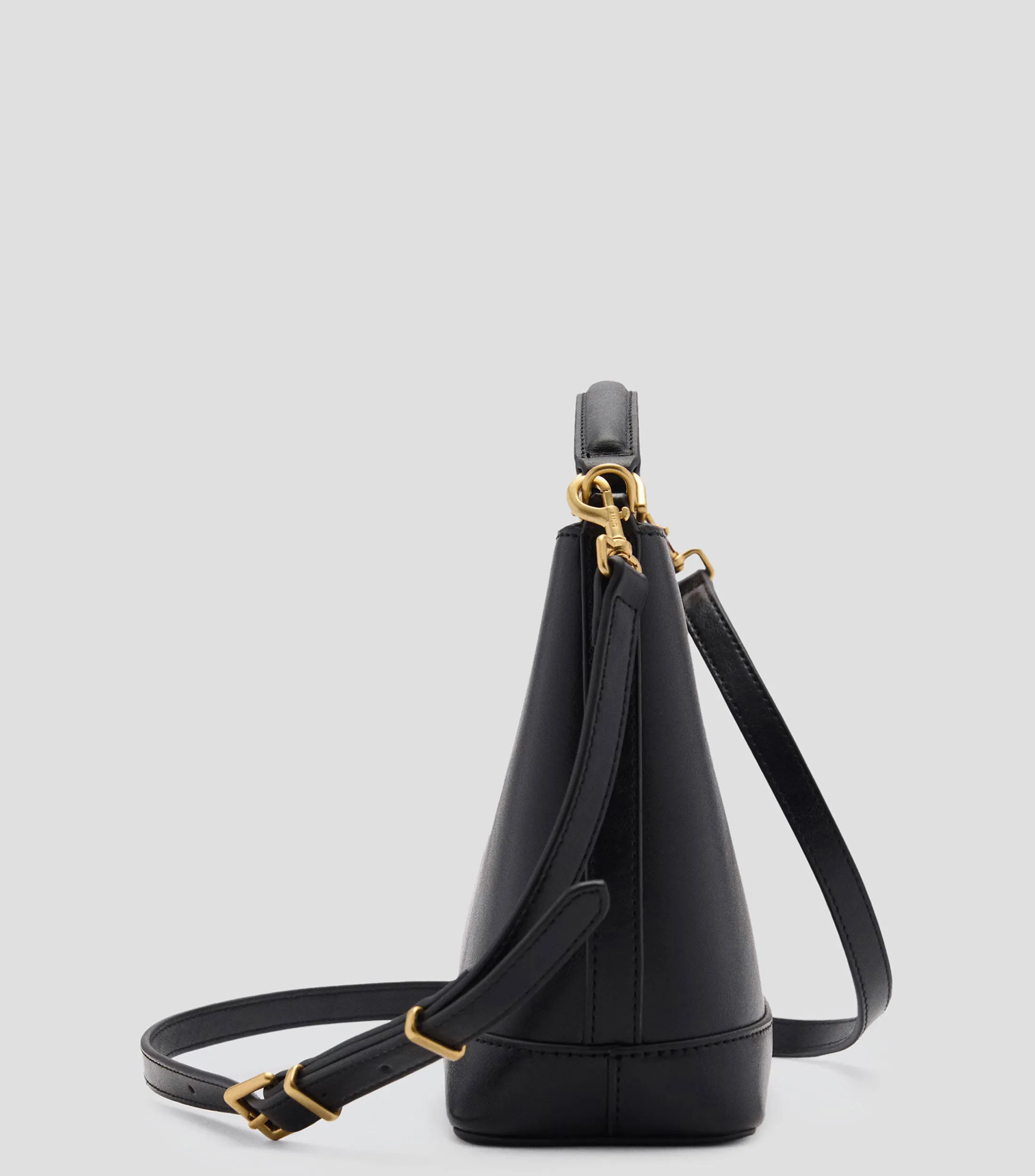 Mango Bolso Tote con Logotipo Mujer