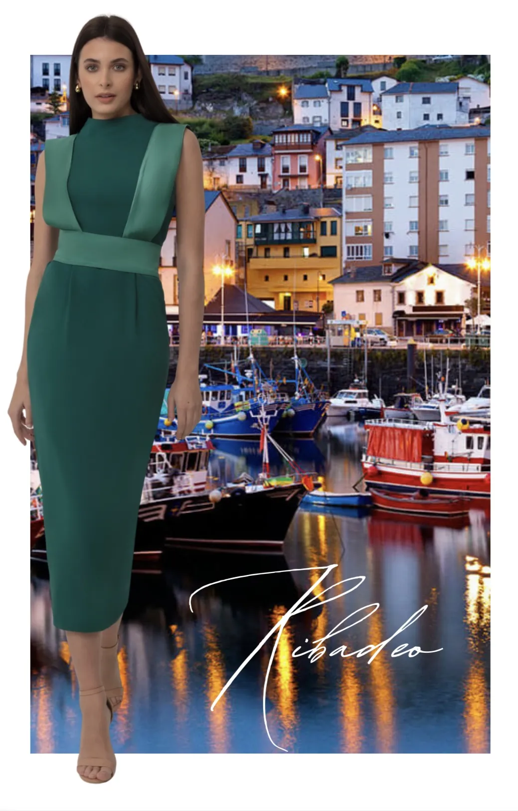 Matilde Cano vestido Ribadeo
