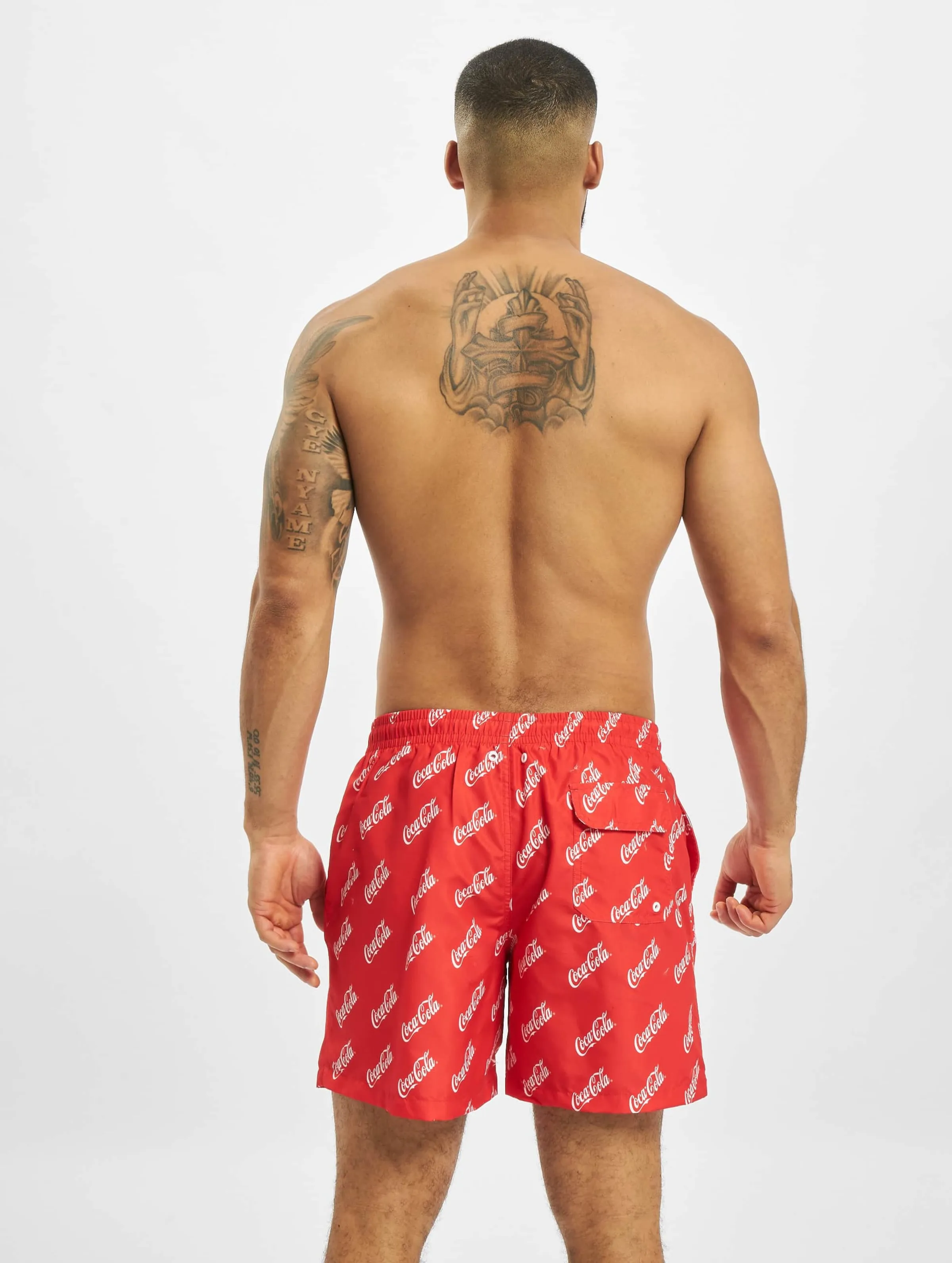 Merchcode Coca Cola Logo All Over Print