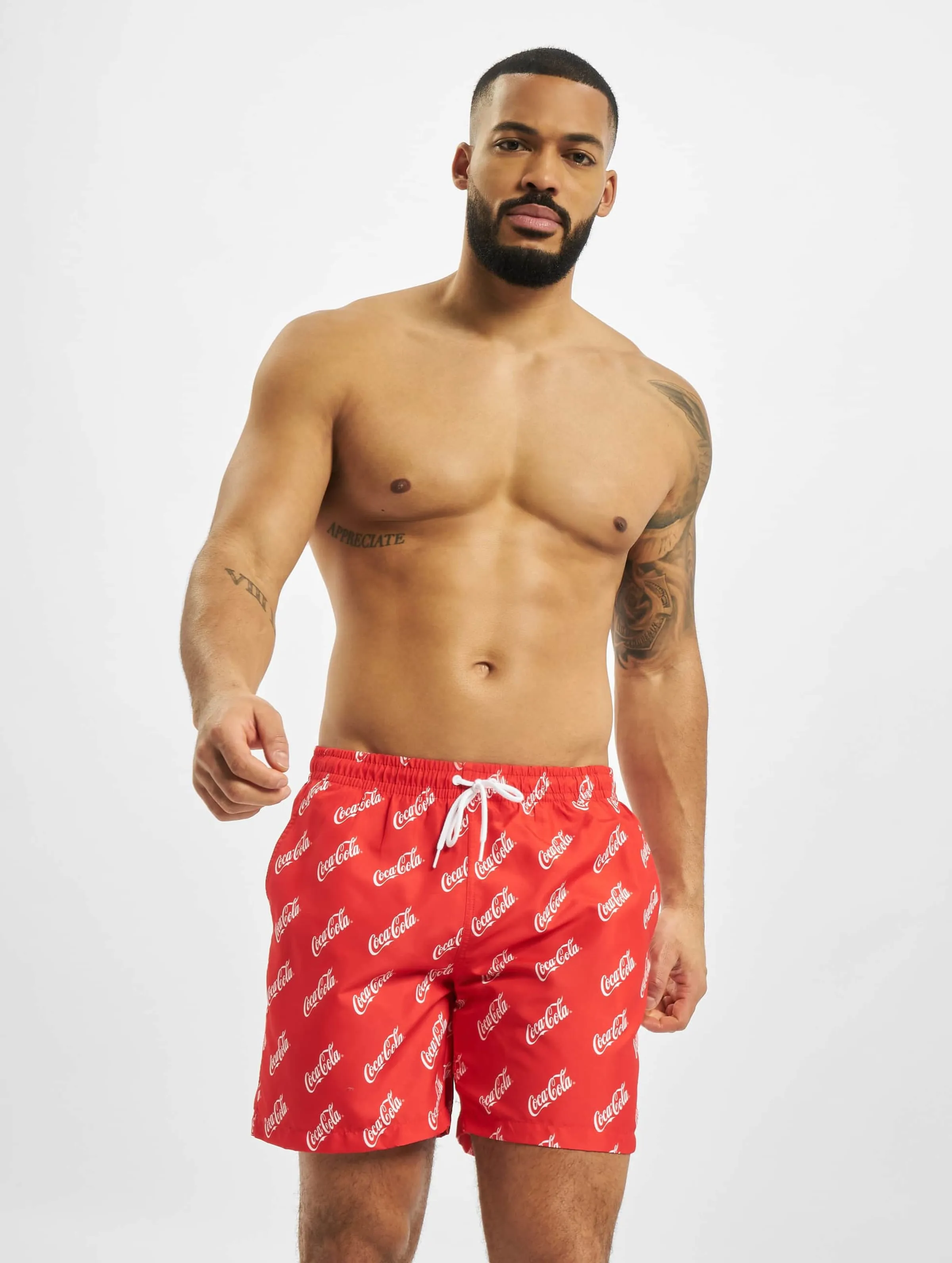 Merchcode Coca Cola Logo All Over Print