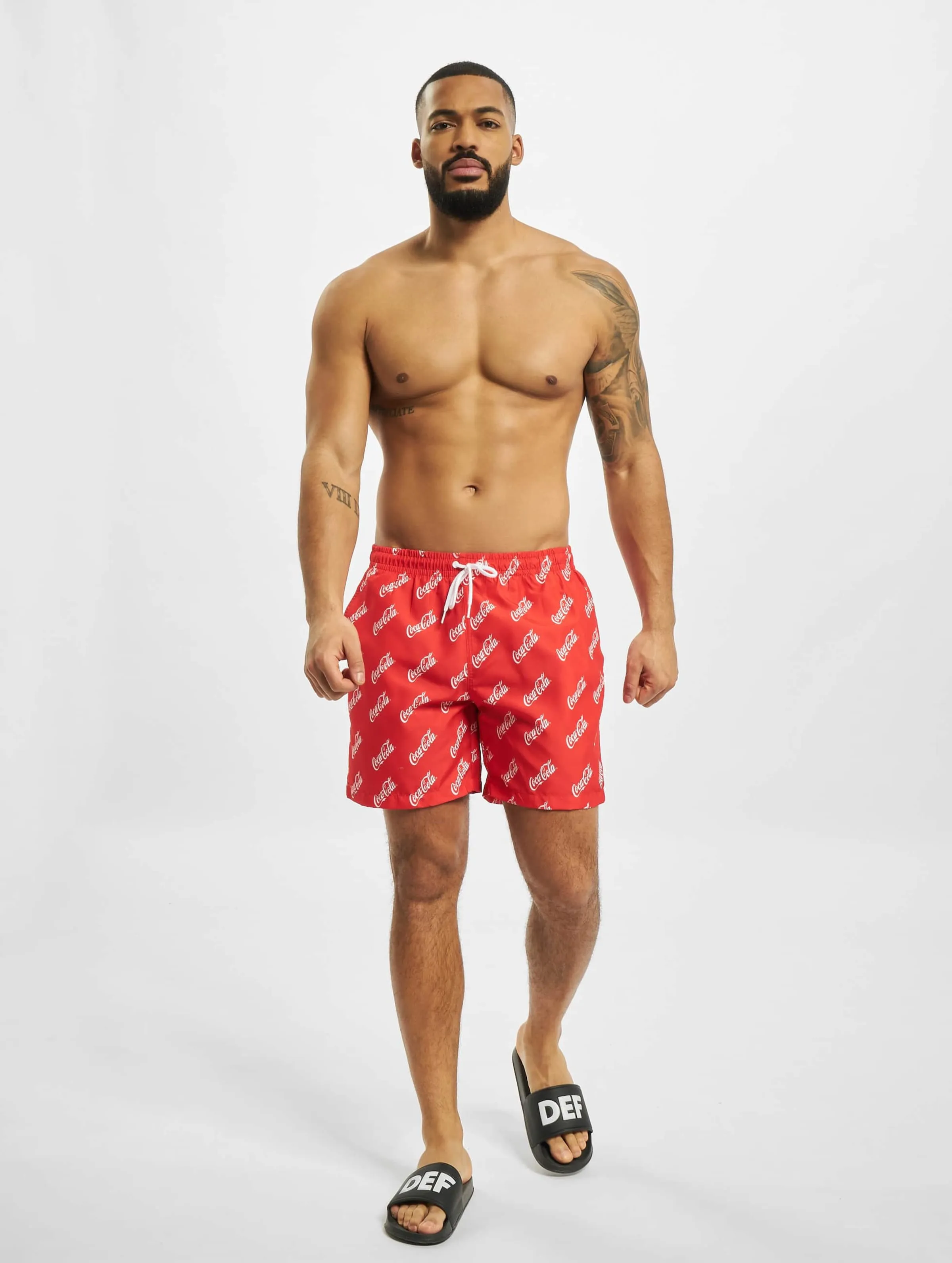 Merchcode Coca Cola Logo All Over Print