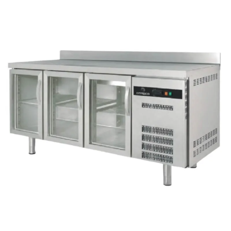 MESA FRíA 700 GN1/1REFRIGERADA PUERTA CRISTAL TGRV180S CORECO