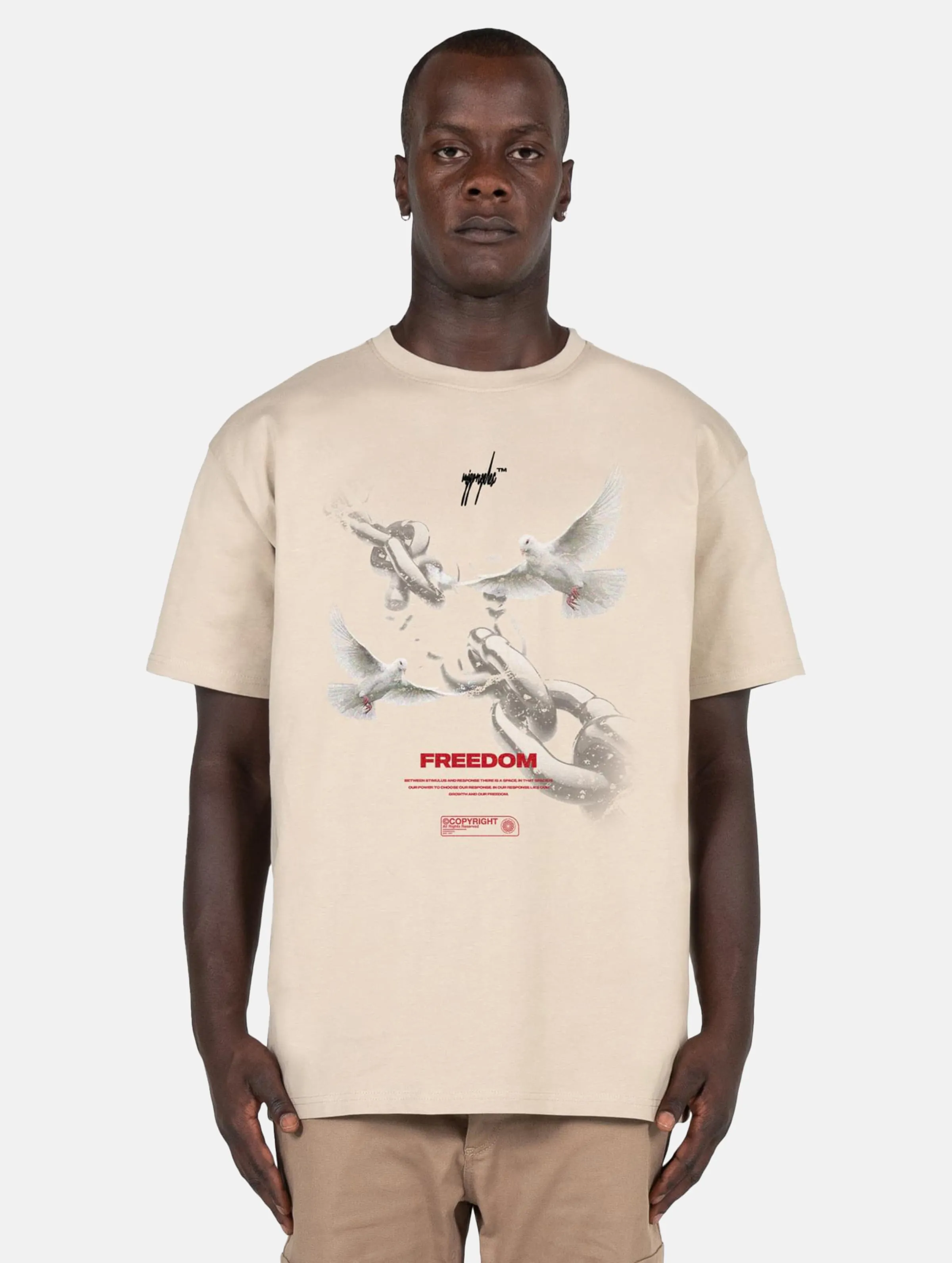 MJ GONZALES MJ GONZALES FREEDOM X HEAVY OVERSIZED TSHIRTS