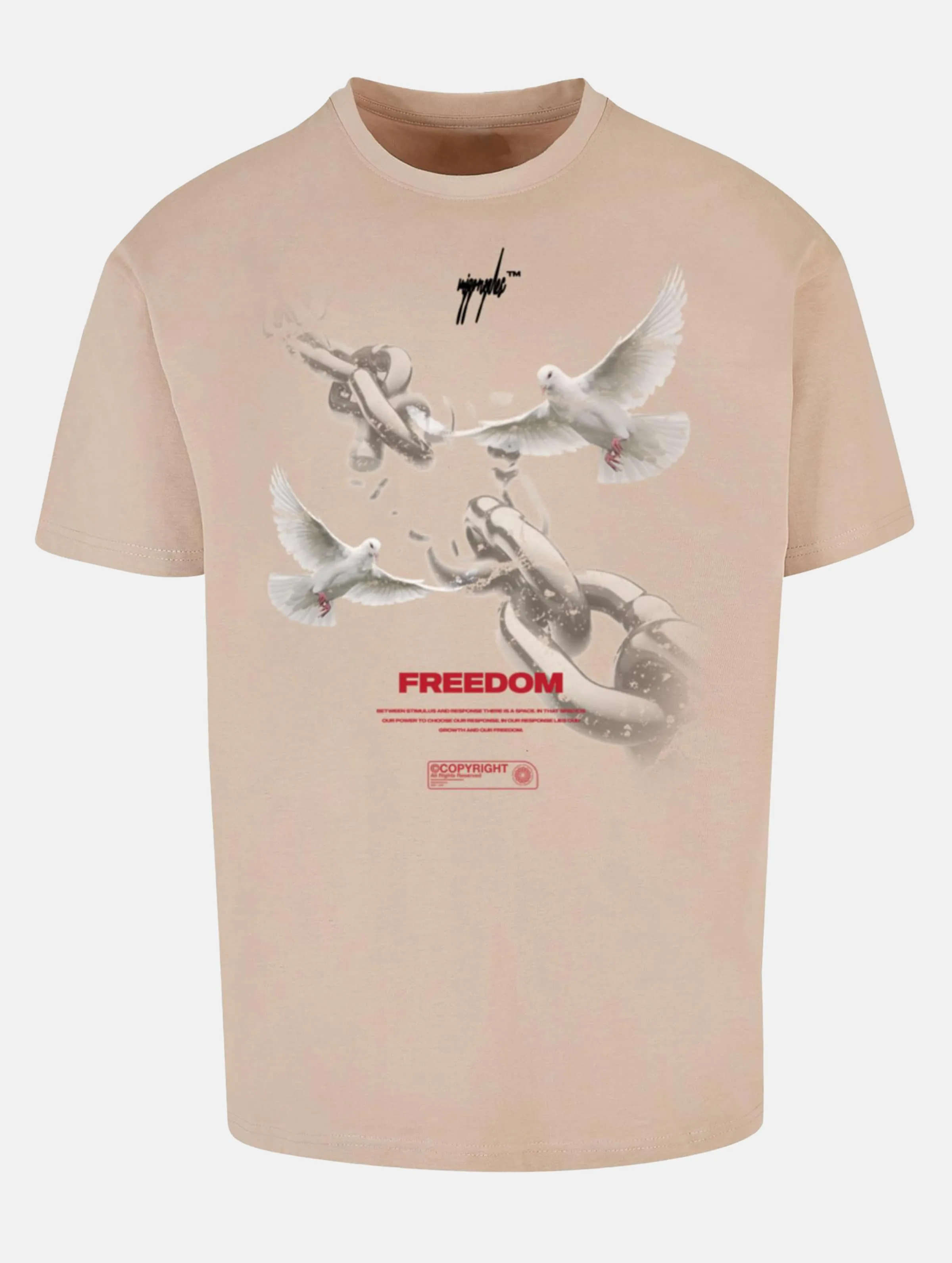 MJ GONZALES MJ GONZALES FREEDOM X HEAVY OVERSIZED TSHIRTS