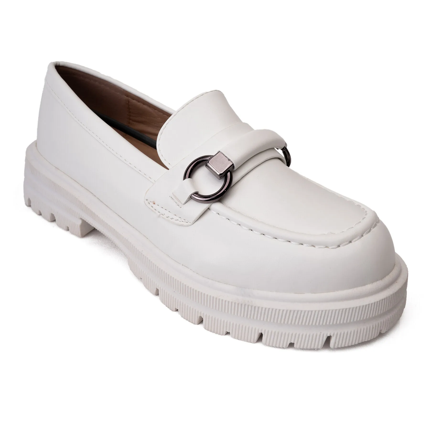 Mocasín Mujer Blanco Simona Chinitown