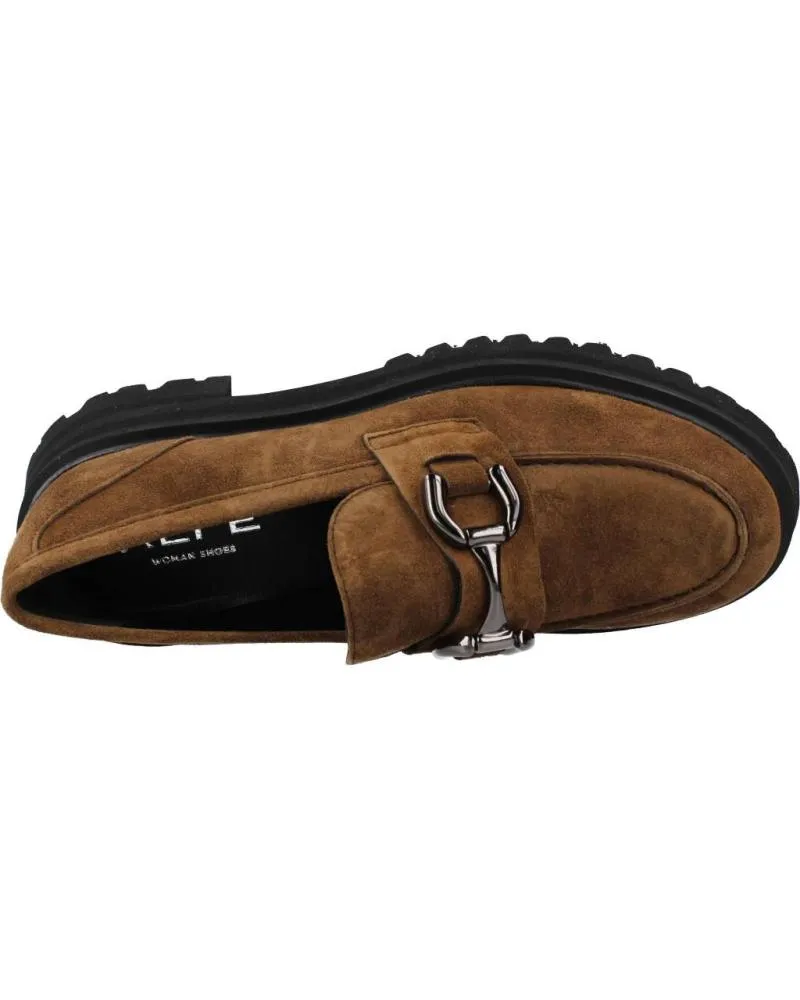 Mocasines de Mujer ALPE JESS MARRON CLARO