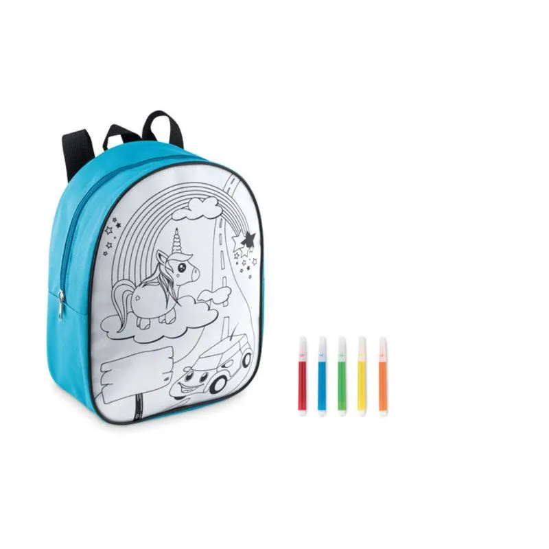 Mochila para colorear