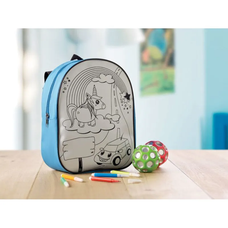 Mochila para colorear